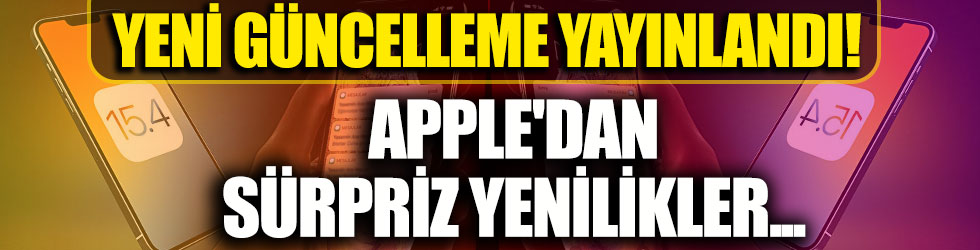 iOS 15.4 beta 4 güncellemesi yayınlandı: İşte yenilikler