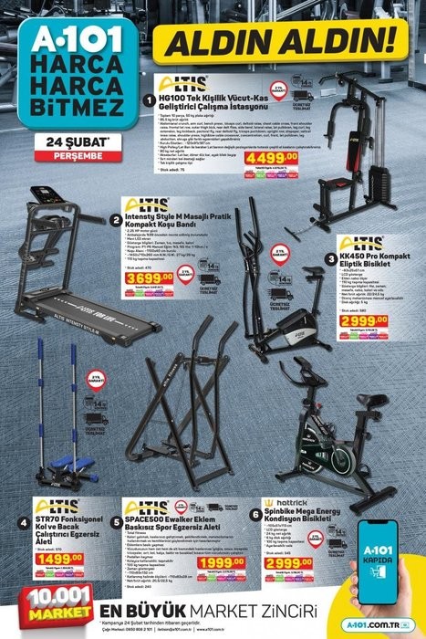 24 Şubat A101 Kataloğunda Neler Var? Bu Hafta A101’de Neler Var?