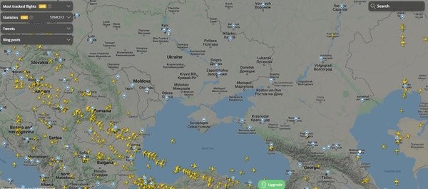 Ukrayna hava sahasını kapattı uçuşlar Türkiye'ye kaydı! Karadeniz'de dikkat çeken hareketlilik: Binlerce kişi o uçağı izliyor.