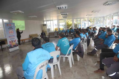 Alanya Belediyesi Operatörlerine Güvenli Sürüs Ve Zincir Takma Egitimi