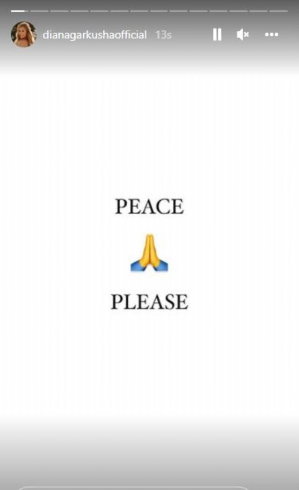 Ukraynalı modelden dikkat çeken paylaşım