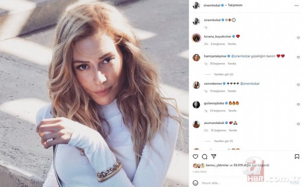 Sinem Kobal’dan olay paylaşım!