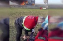 Rus Askerleri Ukrayna'da Hasta Tasiyan Bir Ambulansi Vurdu