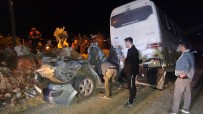 Akkuyu NGS Isçilerini Tasiyan Otobüs Kaza Yapti Açiklamasi 1 Ölü, 21 Yarali