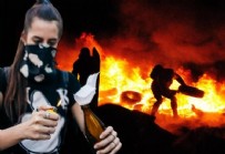 UKRAYNA - Ukrayna'da siviller harekete geçti: Molotof kokteyli hazırlıyorlar
