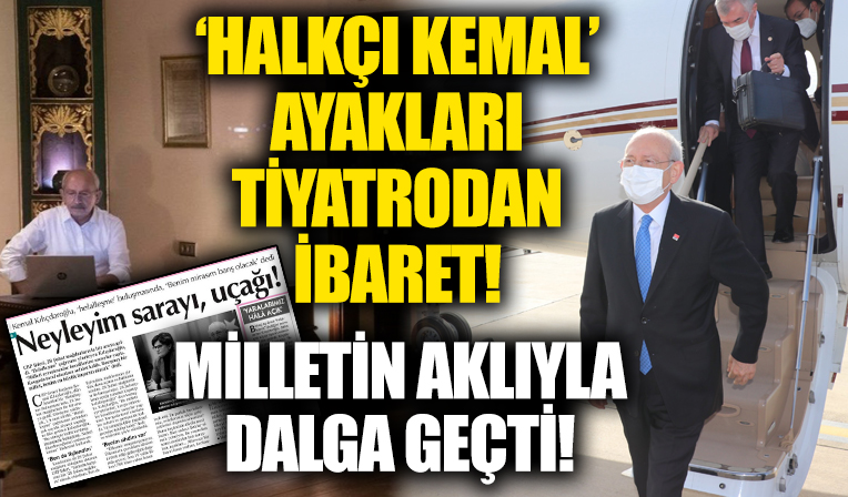 100 bin dolarlık otel ve milyon dolarlık özel jeti ifşa olan Kılıçdaroğlu'ndan dalga geçer gibi açıklama: 'Neyleyim ben sarayları uçakları'