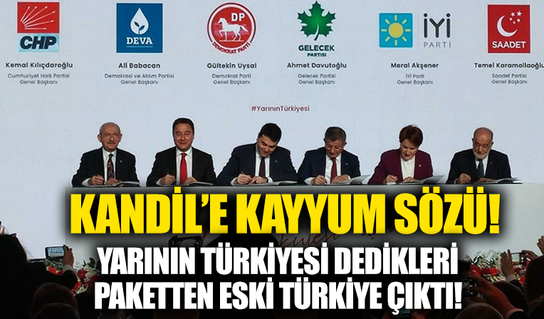 Güçlendirilmiş Parlamenter Sistem'den teröre kalkan çıktı! Gizli ortak HDP'nin gönlünü almak için kayyum maddesi koydular