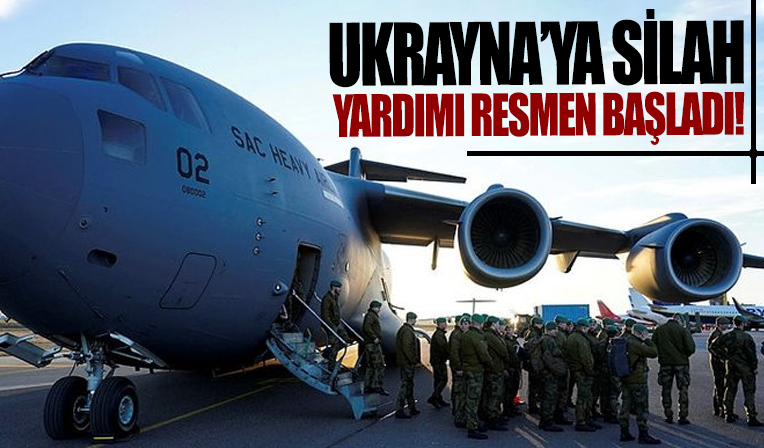 NATO Ukrayna'ya silah sağlamaya başladı