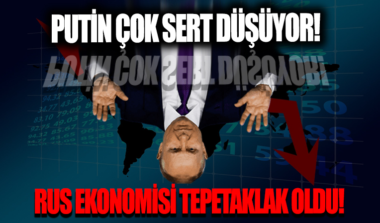 Rusya'dan flaş faiz kararı! Ruble ve Rus borsasında tarihi çöküş!