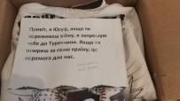 Ukrayna Büyükelçiligi'ne Gönderilen Yardim Kutusundan Çikan Mesaj Duygulandirdi