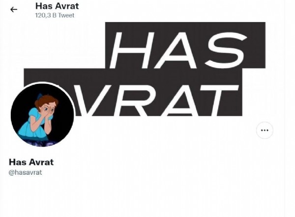 Hasavrat hesabı deşifre oldu!