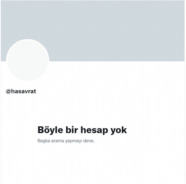 Hasavrat hesabı deşifre oldu!