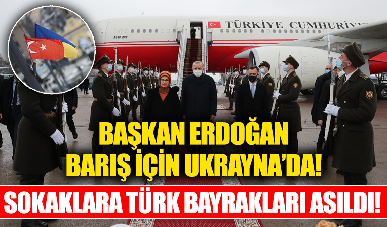 Başkan Erdoğan Ukrayna'da! Bölgesel barış ve yeni işbirlikleri için kritik görüşme