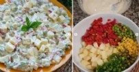 KÖZ BİBERLİ PATATES SALATASI TARİFİ - Köz Biberli Yoğurtlu Patates Salatası Nasıl Yapılır? Köz Biberli Yoğurtlu Patates Salatası Tarifi