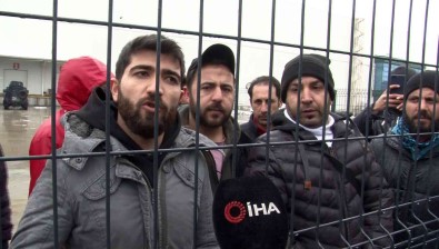 Migros Deposunda Çalisanlar Is Birakma Eylemi Baslatti