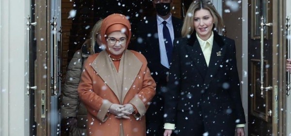 Emine Erdoğan'dan Ukrayna'ya teşekkür