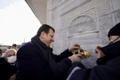 CHP ne anlar hizmetten! İmamoğlu, 2 sene önce Kılıçdaroğlu ile açtığı çeşmeyi yeniden açtı!