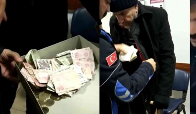Dilencinin Üzerinden Çikan Para Sasirtti