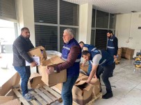 Cizre Kaymakamligi Ve Dicle Elektrik, Ihtiyaç Sahibi Vatandaslara Gida Kolisi Dagitti