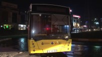 Küçükçekmece'de IETT Otobüsü Alevler Içinde Kaldi