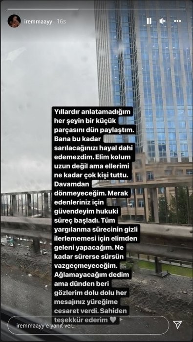İşkence görüntüleri dehşete düşürmüştü! Fenomen İrem Ay'dan flaş paylaşım!