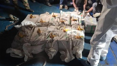 Balıkçı teknesinde 528 kilogram kokain ele geçirildi