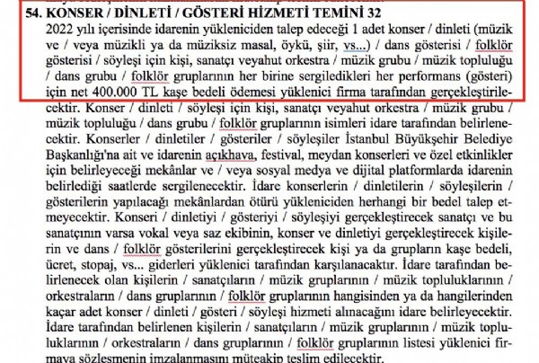 Vatandaşın paraları bakın nereye gidiyor! CHP'li İBB'den eğlenceye 1 milyon 350 bin TL!