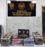 Akü Hirsizi 150 Saatlik Kamera Izleme Ve Iz Sürme Çalismalariyla Kiskivrak Yakalandi