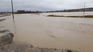 Hayrabolu'da Dere Tasti Açiklamasi 20 Kuzu Telef Oldu