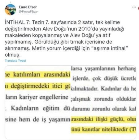 Ekrem İmamoğlu'nun eşi Dilek İmamoğlu'nun tezi çalıntı çıktı!