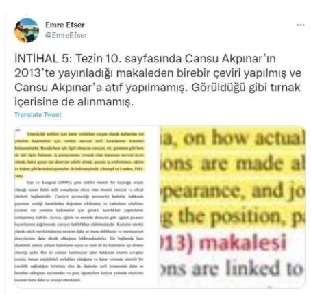 Ekrem İmamoğlu'nun eşi Dilek İmamoğlu'nun tezi çalıntı çıktı!