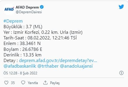 İzmir'de korkutan deprem!