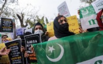 HINDISTAN - Hindistan'da başörtüsü yasaklarına karşı eylem! Kanlı saldırı son anda önlendi