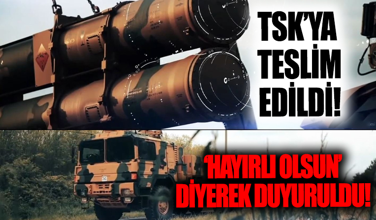 Savunma Sanayi Başkanı İsmail Demir duyurdu! K+ füzeleri teslim edildi...