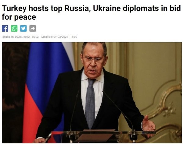 Dünyanın gözü tarihi zirvede! Rusya Ukrayna savaşında dış basın Türkiye’yi manşete taşıdı