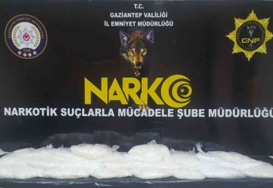 Gaziantep'te 11 Kilogram Metamfetamin Ele Geçirildi