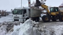 Karliova'da Belediye Ekipleri Kar Temizligine Devam Ediyor Haberi