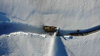 Mus'ta 51 Köy Yolu Ulasima Kapandi