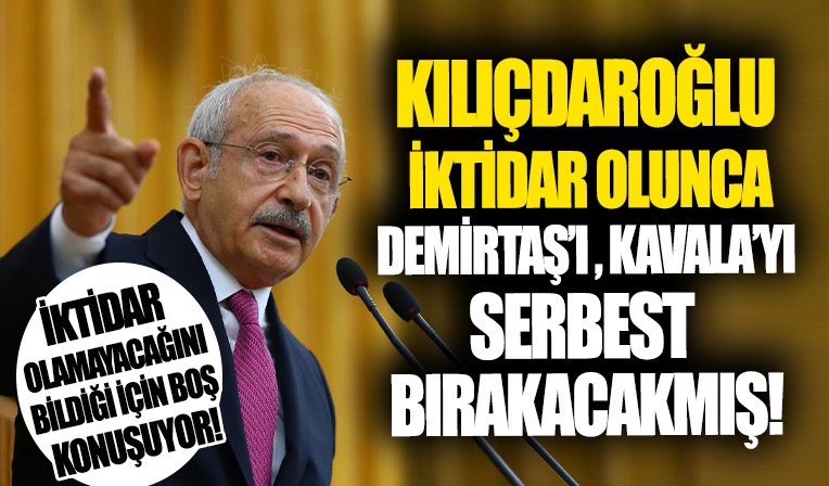 Kemal Kılıçdaroğlu'dan malumun ilanı! 'Demirtaş ile en fazla görüşen milletvekilleri CHP'li vekillerdir'