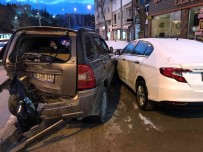 4 Aracin Karistigi Trafik Kazasinda 1 Kisi Yaralandi