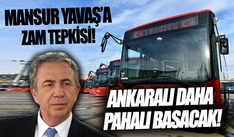 CHP'li belediyelerin ulaşım zamlarına tepki çığ gibi! Ankara'da Mansur Yavaş'a Konya örneği verildi