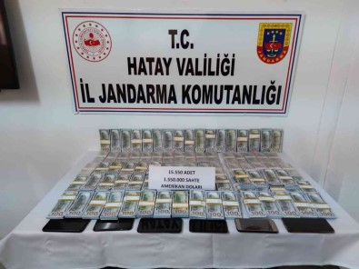 Hatay'da 1 Milyon Besyüz Bin Dolarlik Sahte Para Operasyonu