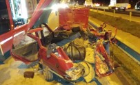Samsun'da Iki Otomobil Çarpisti Açiklamasi 6 Yarali