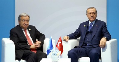 Başkan Erdoğan BM Genel Sekreteri ile görüştü!