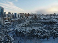 Istanbul'da Aybar Kar Firtinasindan Geriye Kalanlar Havadan Görüntülendi