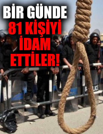 Suudi Arabistan'da terör ve çeşitli suçlardan yargılanan 81 kişi idam edild!