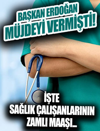 Sağlık Çalışanı Maaşları Ne Kadar Oldu? Zamlı Doktor, Hemşire Emekli Doktor Maaşı Ne Kadar?