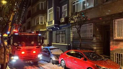 Sisli'de Korkutan Yangin