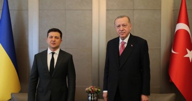 Başkan Erdoğan, Zelenskiy ile görüştü