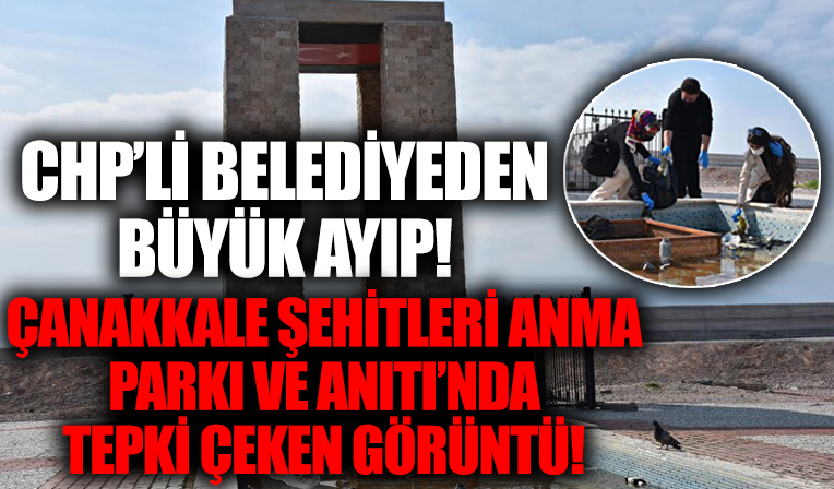 CHP'li belediyeden büyük ayıp! İzmir'de Çanakkale Şehitleri Anma Parkı ve Anıtı bakımsızlıktan...